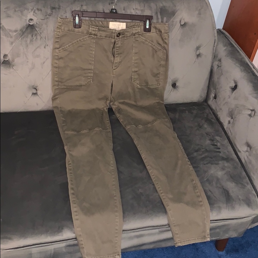 olive pants